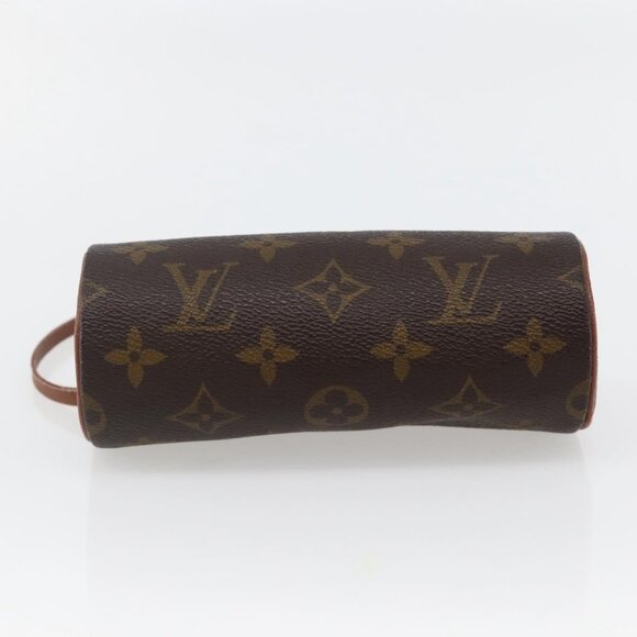 LOUIS VUITTON Monogram Papillon Pouch LV Auth - Picture 12 of 14